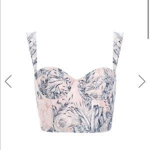 Brand new Agua Bendita bustier.
